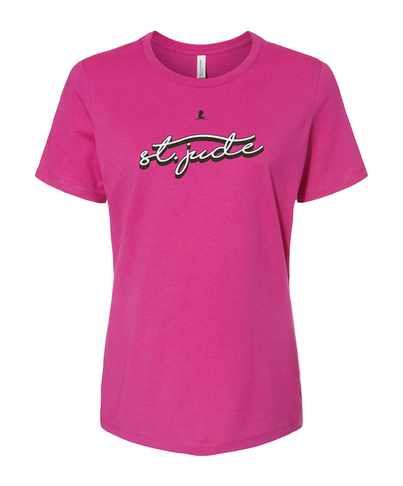 Primary image St. Jude Glitter Ladies Tee